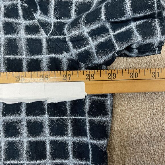 SEAN JOHN LEGACY Men’s 4XL Blue Check Button Up Collared Shirt Prove Them Wrong - Picture 13 of 16